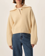 PULL DOMINO CREME ~ DES PETITS HAUTS