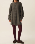 ROBE DORIANE ANTHRACITE ~ DES PETITS HAUTS