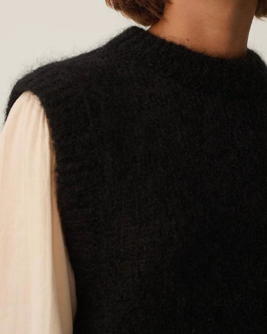 PULL ALBERTO NOIR ~ DES PETITS HAUTS