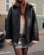 MANTEAU YULIA COFFEE ~ DES PETITS HAUTS