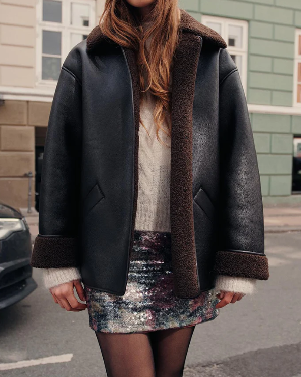 MANTEAU YULIA COFFEE ~ DES PETITS HAUTS