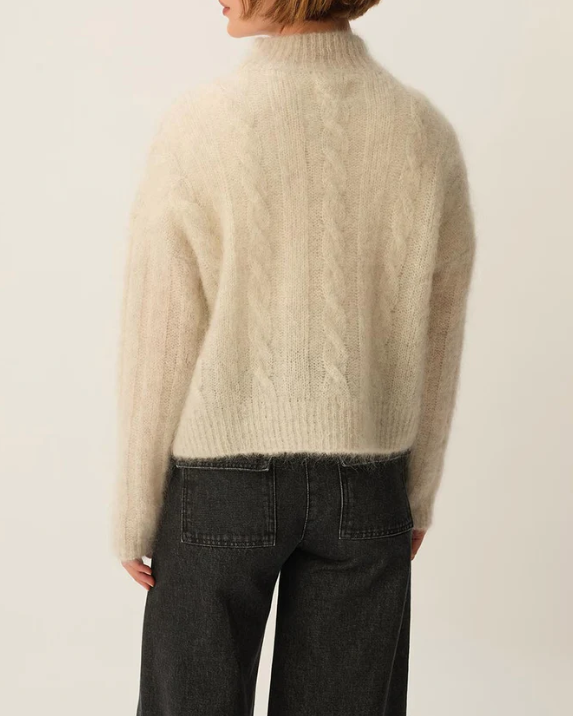 PULL ALONZO GRIS CHINE ~ DES PETITS HAUTS