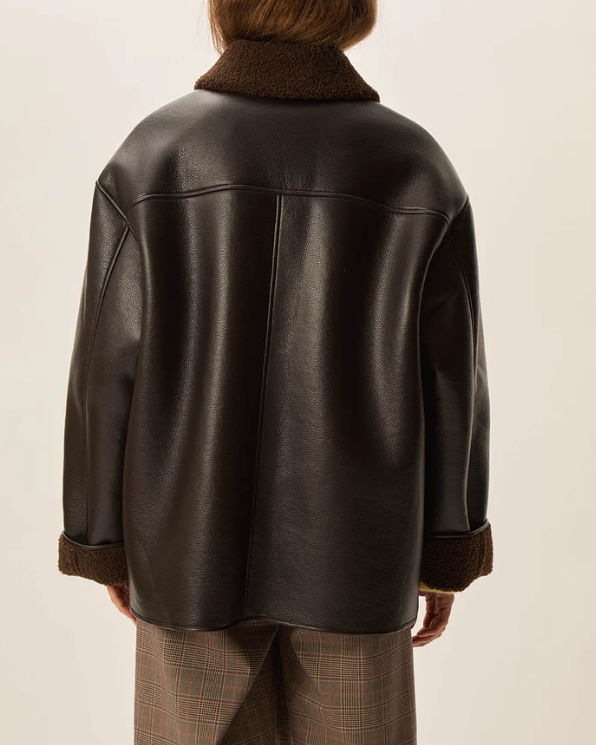 MANTEAU YULIA COFFEE ~ DES PETITS HAUTS