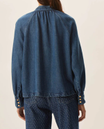 BLOUSE LOU MIDDLE BLUE ~ DES PETITS HAUTS