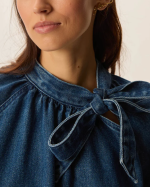 BLOUSE LOU MIDDLE BLUE ~ DES PETITS HAUTS