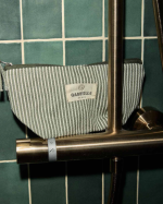 TROUSSE DE BEAUTÉ RAYURES QUARTZ ~ GABRIELLE