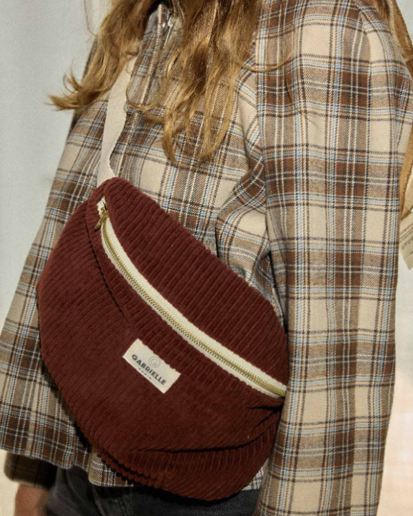 BANANE VELOURS JASPE ~ GABRIELLE PARIS