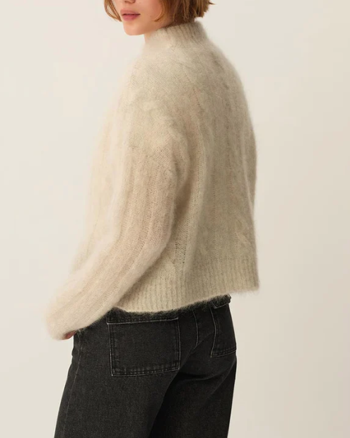 PULL ALONZO GRIS CHINE ~ DES PETITS HAUTS