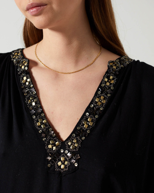 TOP ORIGINAL  BLACK ~ CHARLIE JOE