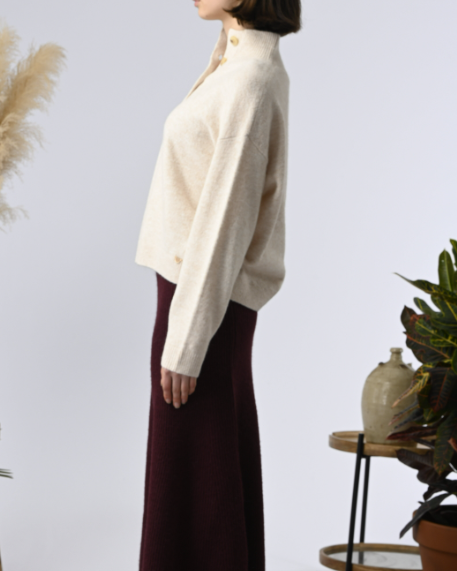 PULL NATHANIELLE ECRU ~ ORFEO