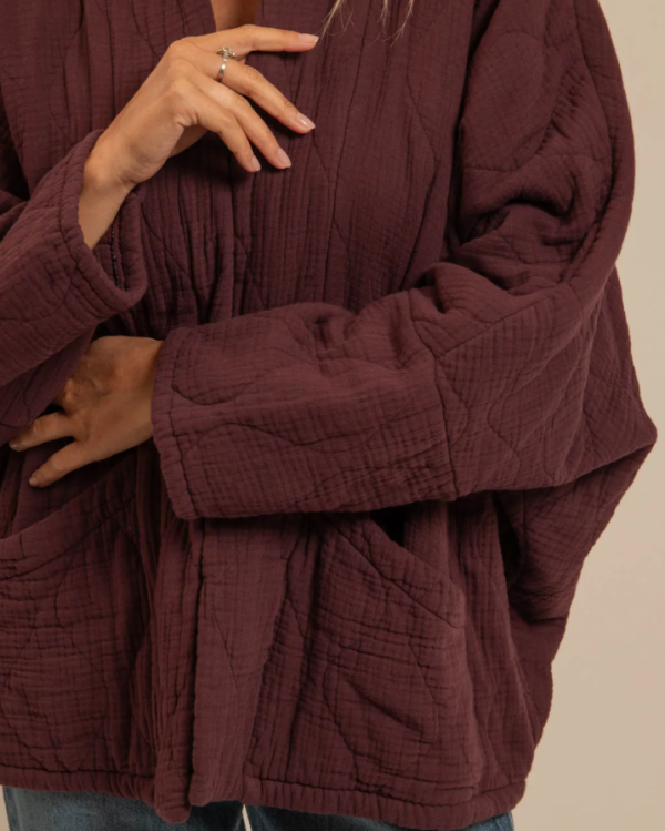 KIMONO CHICAGO BORDEAUX ~ AOKYANOS