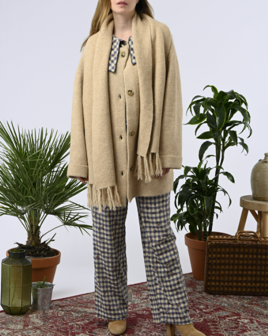 GILET SOFI BEIGE ~ ORFEO