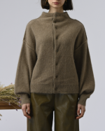 GILET CORAL TAUPE ~ ORFEO