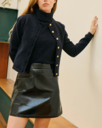 GILET MYRIAM NAVY ~ PETITE MENDIGOTE