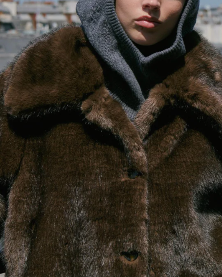 MANTEAU ORSO CHOCOLAT ~ PETITE MENDIGOTE