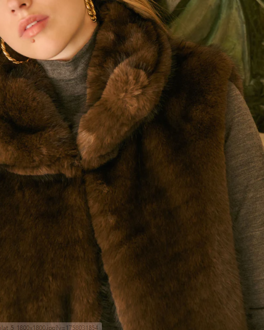 MANTEAU OZAN CHOCOLAT ~ PETITE MENDIGOTE