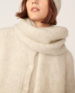 ECHARPE ALOUETTE GRIS CHINE ~ DES PETITS HAUT