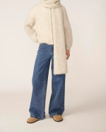 ECHARPE ALOUETTE GRIS CHINE ~ DES PETITS HAUT