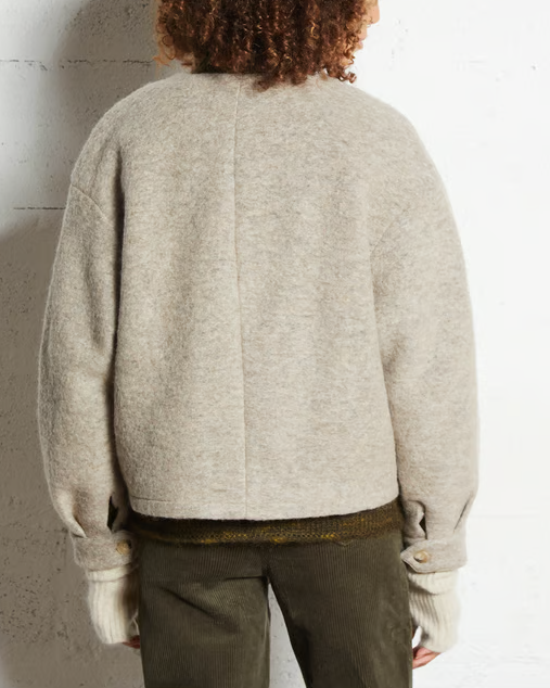 VESTE MAILLE ISADORA LOUP ~ DES PETITS HAUTS