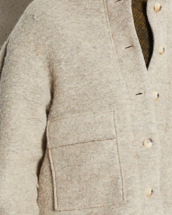 VESTE MAILLE ISADORA LOUP ~ DES PETITS HAUTS