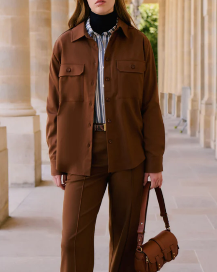 CHEMISE THOMAS NOISETTE ~ PETITE MENDIGOTE