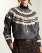 PULL MADISSON GRIS ~ PETITE MENDIGOTE
