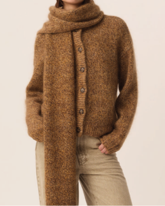 GILET AMBRE BOIS ~ DES PETITS HAUTS