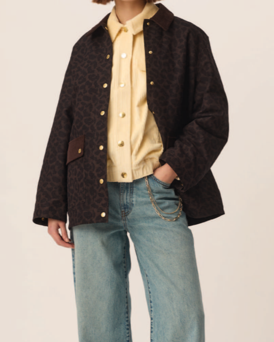 MANTEAU YOLANDA LÉOPARD ~ DES PETITS HAUTS