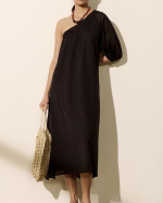 ROBE SIMONE BLACK ~ PETITE MENDIGOTE