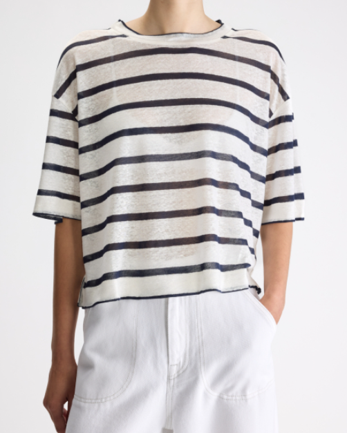 T-SHIRT VYDEL STRIPE B ~ BELLEROSE