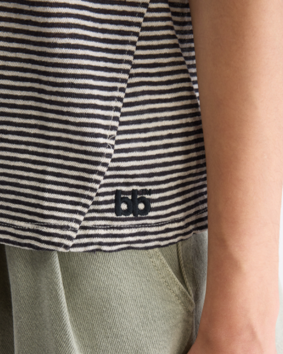 T-SHIRT VLYN STRIPE A ~ BELLEROSE