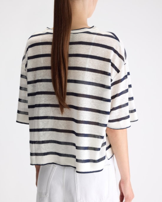 T-SHIRT VYDEL STRIPE B ~ BELLEROSE