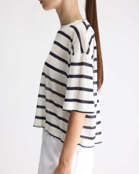 T-SHIRT VYDEL STRIPE B ~ BELLEROSE