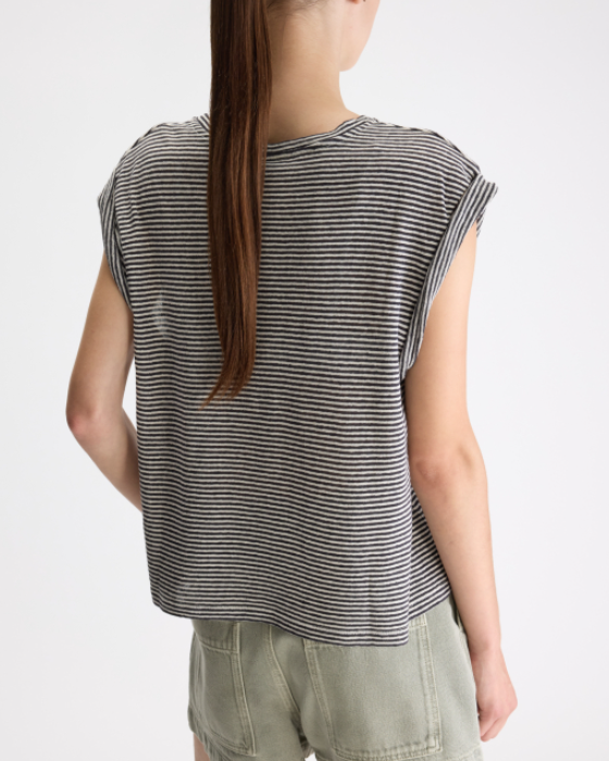 T-SHIRT VLYN STRIPE A ~ BELLEROSE