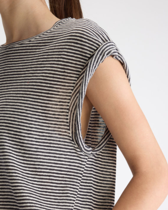 T-SHIRT VLYN STRIPE A ~ BELLEROSE