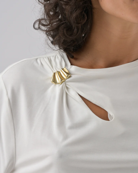 T-SHIRT-SASKIA-ECRU-ORFEO