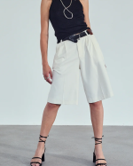 SHORT ALCYONE WHITE ~ CARAVAN PALLAS