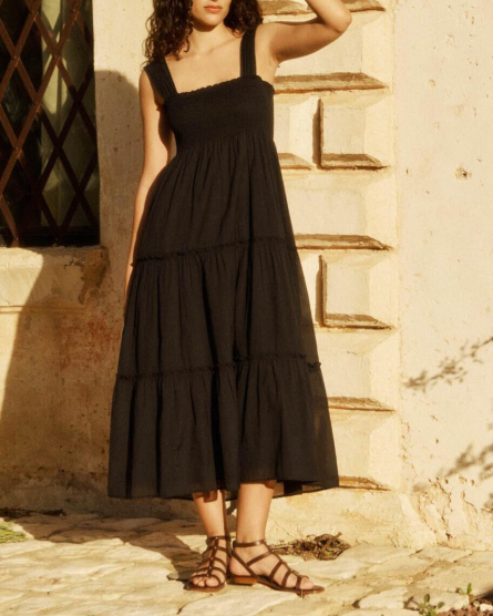 ROBE RON BLACK ~ PETITE MENDIGOTE