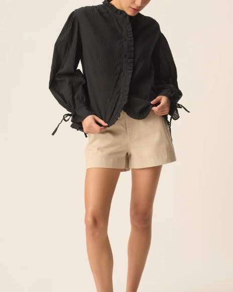 BLOUSE TOLUCA NOIR ~ DES PETITS HAUTS