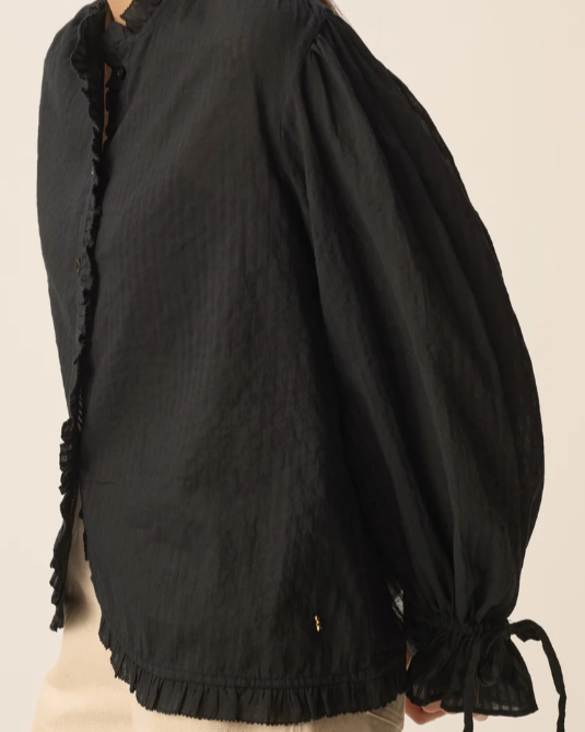 BLOUSE TOLUCA NOIR ~ DES PETITS HAUTS