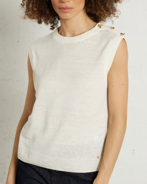 PULL BRAZOU CREME ~ DES PETITS HAUTS