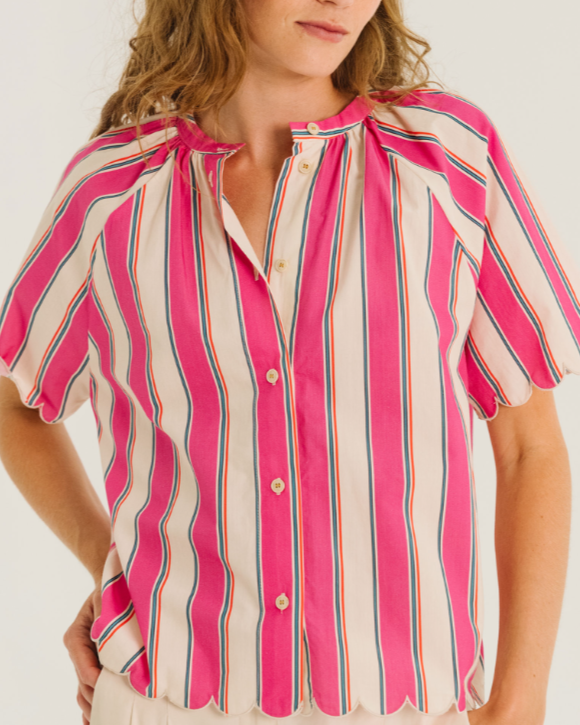 BLOUSE ELSA PINK ~ TINSELS