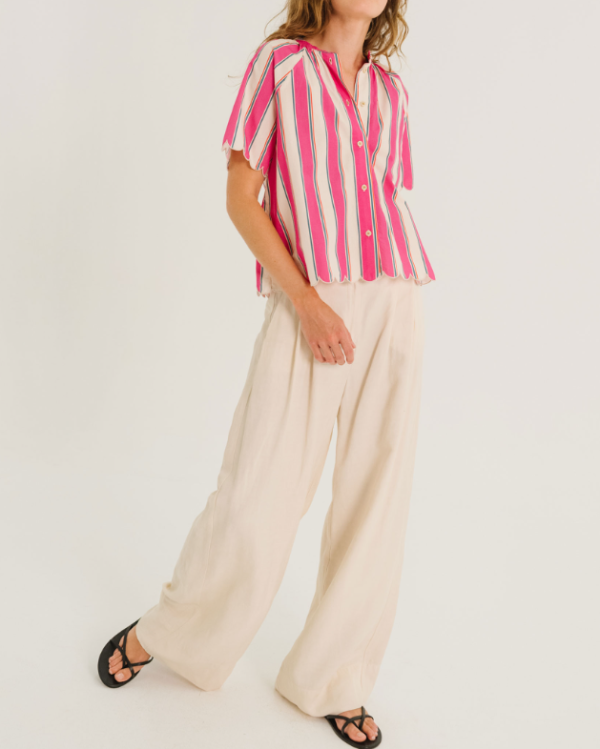 BLOUSE ELSA PINK ~ TINSELS