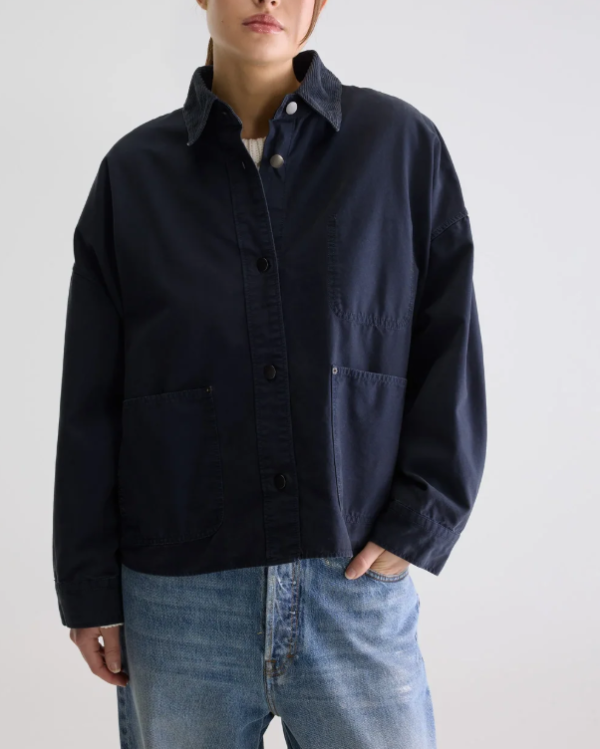 SURCHEMISE WANDY NAVY ~ BELLEROSE
