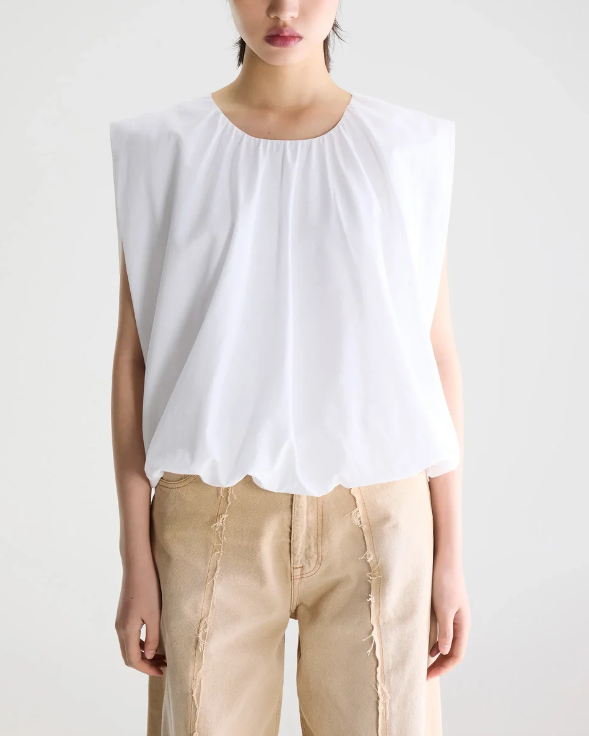 TOP GIADA WHITE ~ BELLEROSE