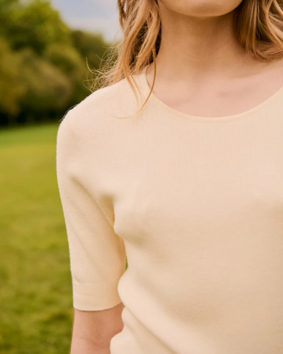 ROBE MAILLE LAURA BLÉ ~ PETITE MENDIGOTE