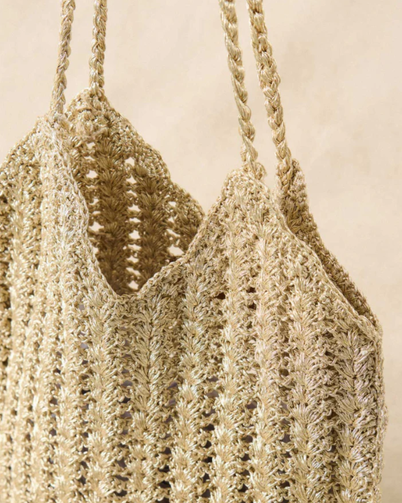 SAC LILOU DORÉ ~ PETITE MENDIGOTE