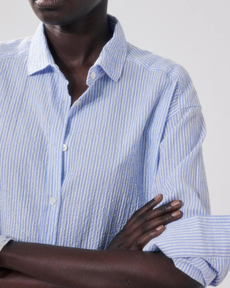 CHEMISE CHARLOT BLUE ~ HARTFORD