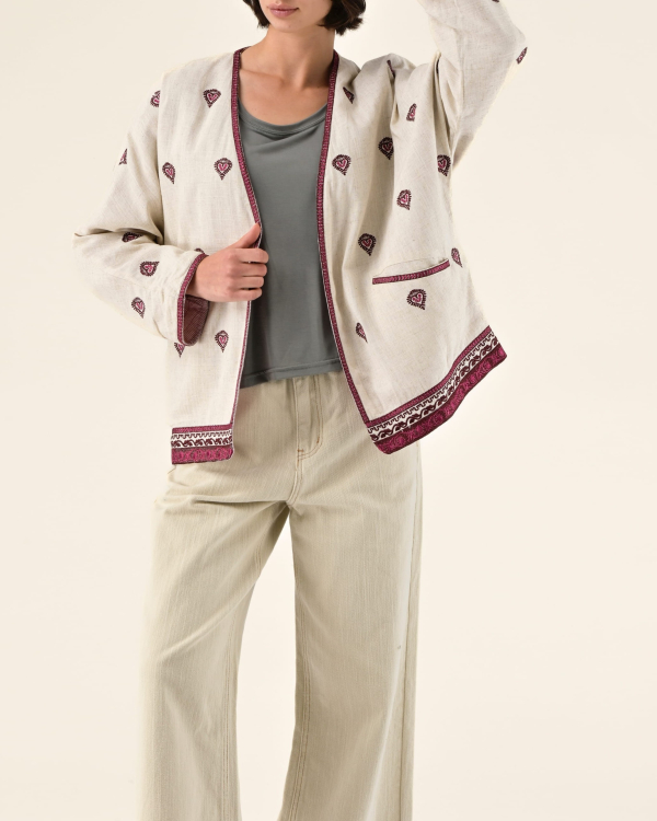 VESTE SELDON BEIGE ~ ORFEO