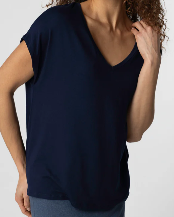 T-SHIRT FTS159 MARINE ~ MAJESTIC FILATURES